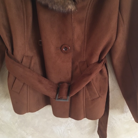 Chico’s Faux Fur Jacket - Picture 3 of 5